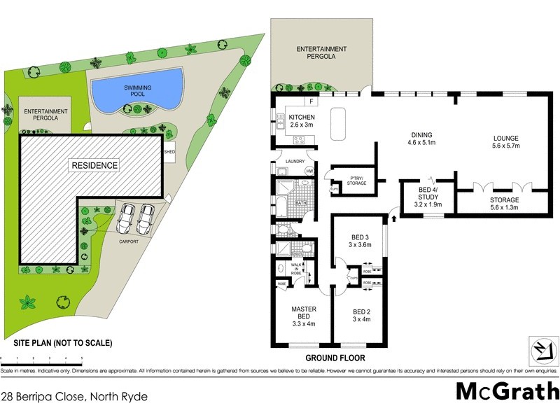 28 Berripa Close, North Ryde NSW 2113 Floorplan