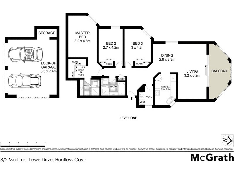 8/2 Mortimer Lewis Drive, Huntleys Cove NSW 2111 Floorplan