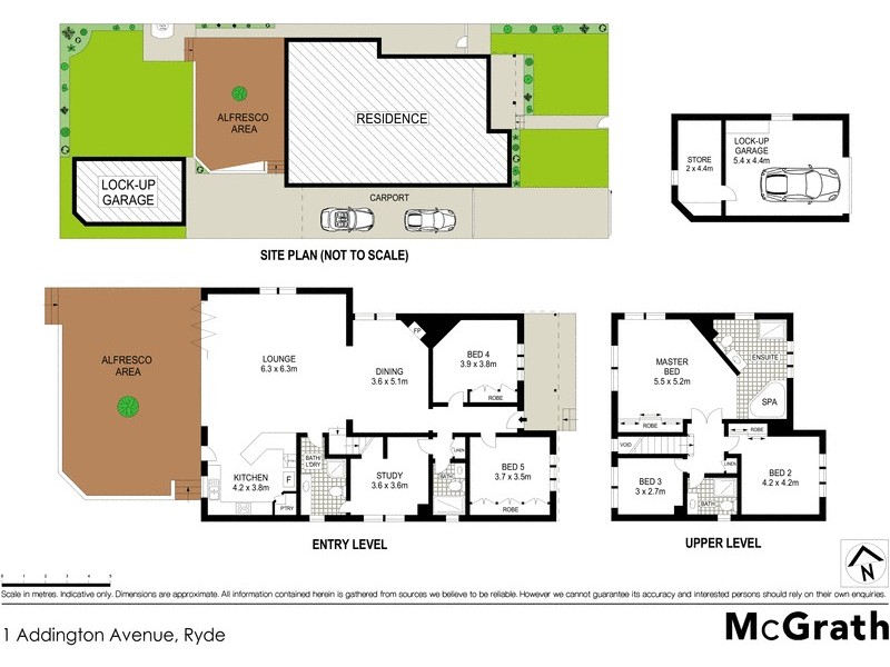 1 Addington Avenue, Ryde NSW 2112 Floorplan
