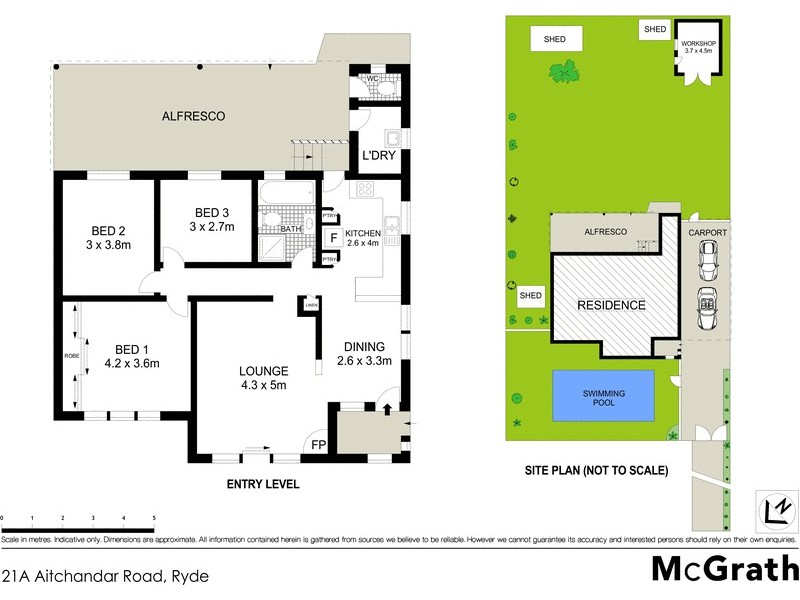 21A Aitchandar Road, Ryde NSW 2112 Floorplan