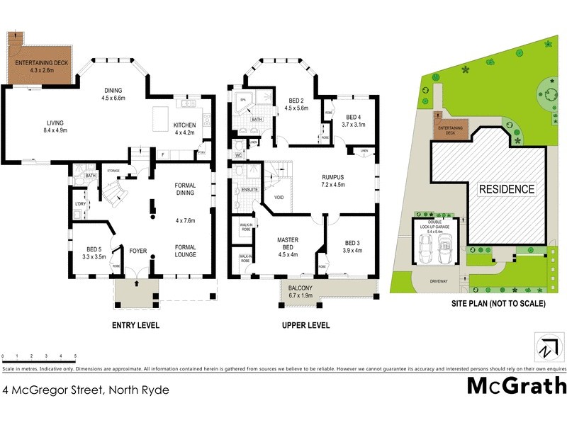 4 McGregor Street, North Ryde NSW 2113 Floorplan