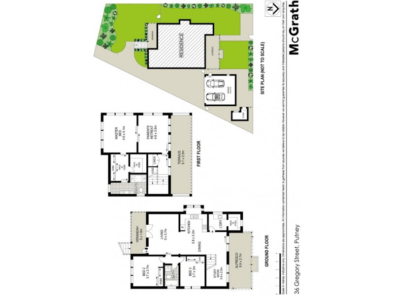36 Gregory Street, Putney NSW 2112 Floorplan