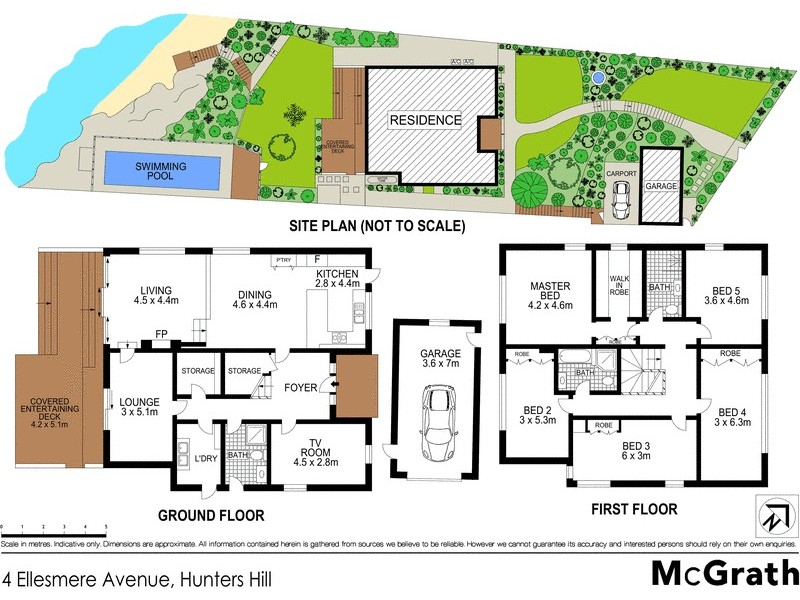 4 Ellesmere Avenue, Hunters Hill NSW 2110 Floorplan