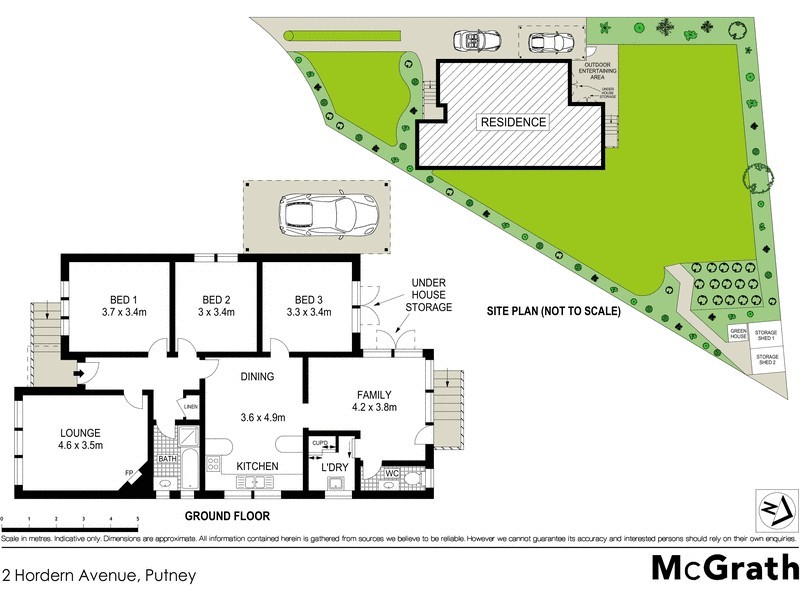 2 Hordern Avenue, Putney NSW 2112 Floorplan
