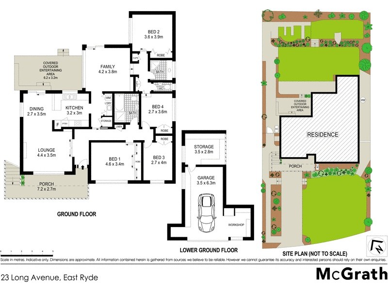 23 Long Avenue, East Ryde NSW 2113 Floorplan