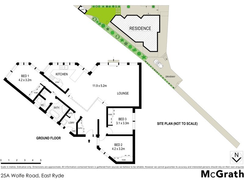 25A Wolfe Road, East Ryde NSW 2113 Floorplan