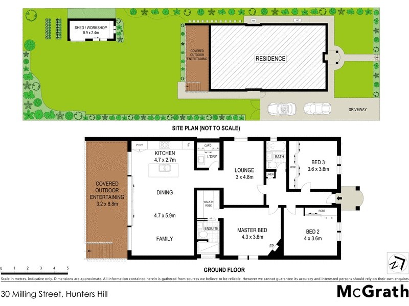 30 Milling Street, Hunters Hill NSW 2110 Floorplan