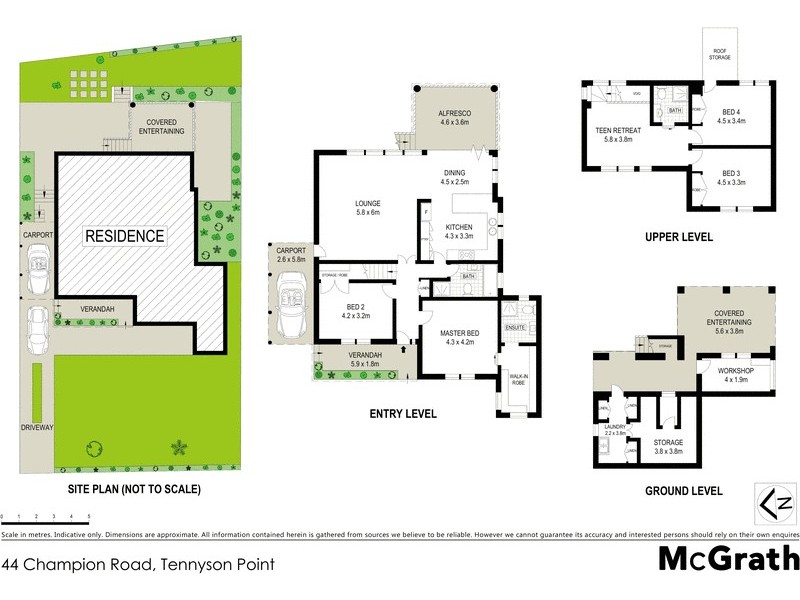44 Champion Road, Tennyson Point NSW 2111 Floorplan