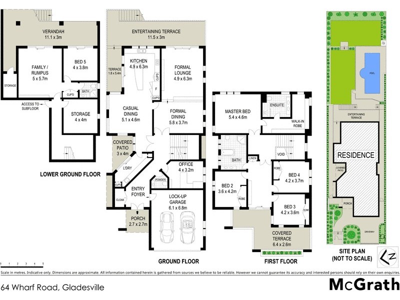 64 Wharf Road, Gladesville NSW 2111 Floorplan