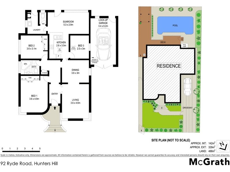 92 Ryde Road, Hunters Hill NSW 2110 Floorplan