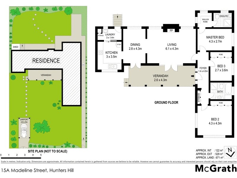 15A Madeline Street, Hunters Hill NSW 2110 Floorplan