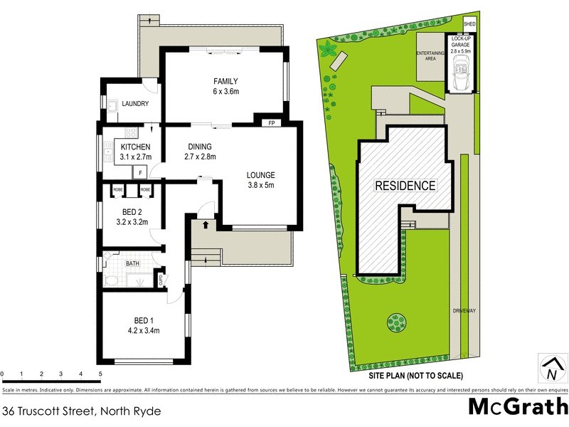 36 Truscott Street, North Ryde NSW 2113 Floorplan