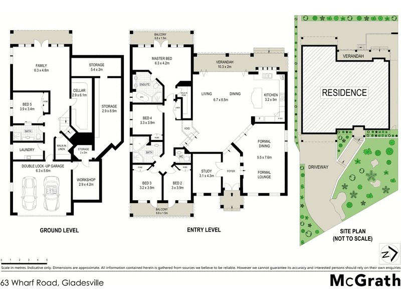 63 Wharf Road, Gladesville NSW 2111 Floorplan