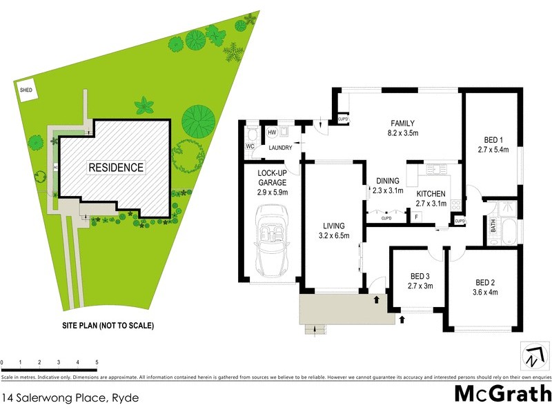 14 Salerwong Place, Ryde NSW 2112 Floorplan
