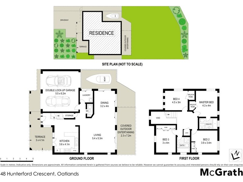 48 Hunterford Crescent, Oatlands NSW 2117 Floorplan