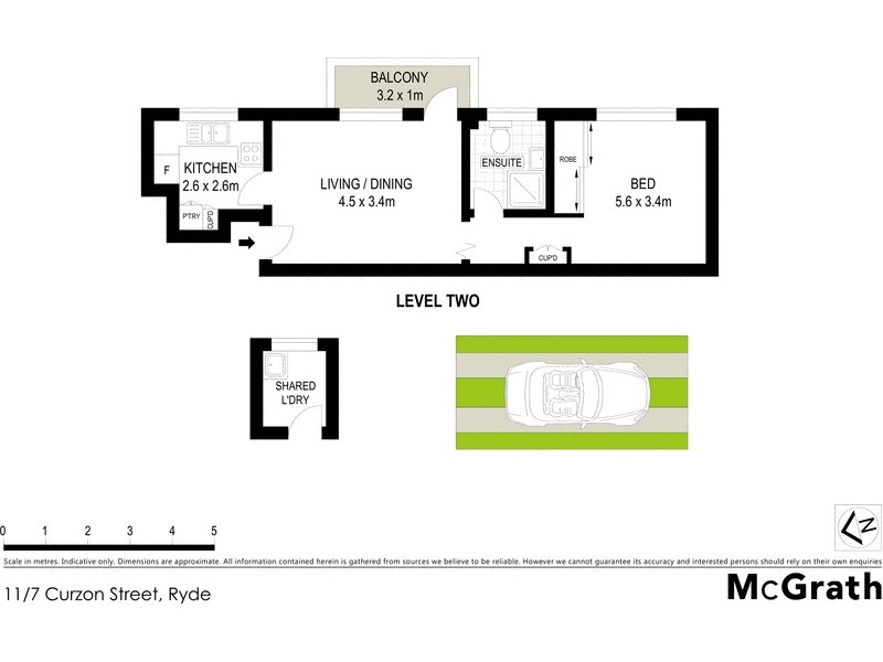 11/7 Curzon Street, Ryde NSW 2112 Floorplan