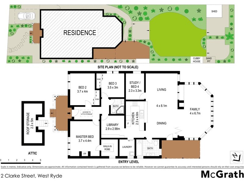2 Clarke Street, West Ryde NSW 2114 Floorplan