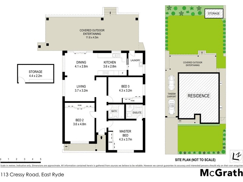 113 Cressy Road, East Ryde NSW 2113 Floorplan