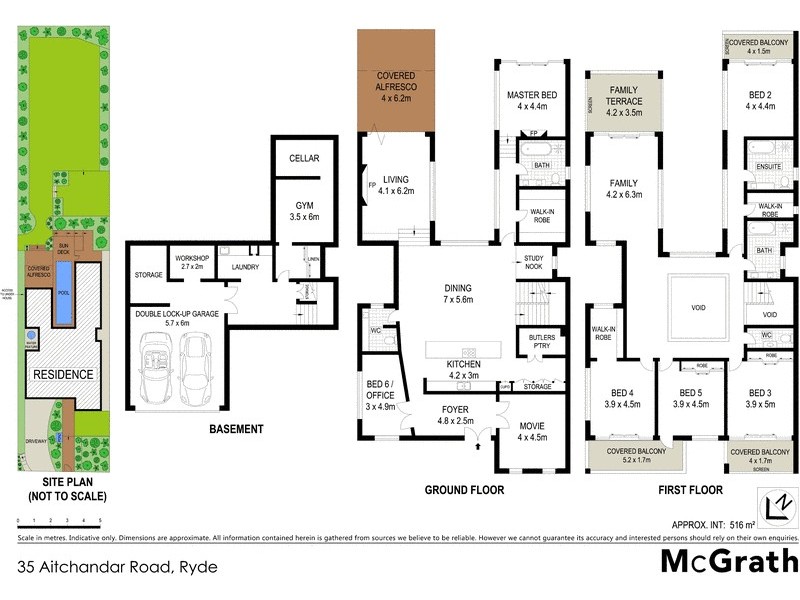 35 Aitchandar Road, Ryde NSW 2112 Floorplan