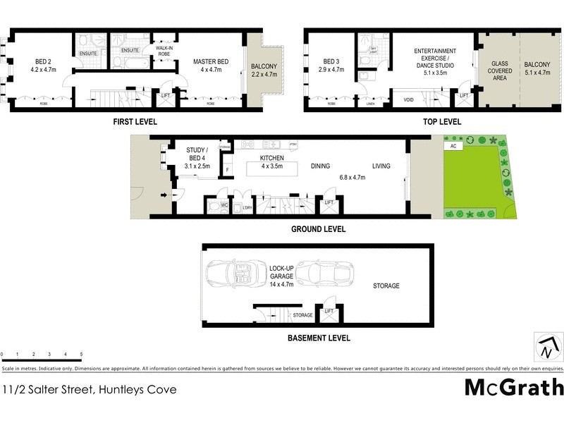 11/2 Salter Street, Huntleys Cove NSW 2111 Floorplan