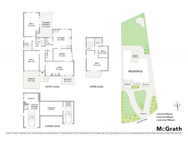 52 Bonnefin Road, Hunters Hill NSW 2110 Floorplan