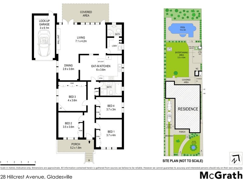 28 Hillcrest Avenue, Gladesville NSW 2111 Floorplan