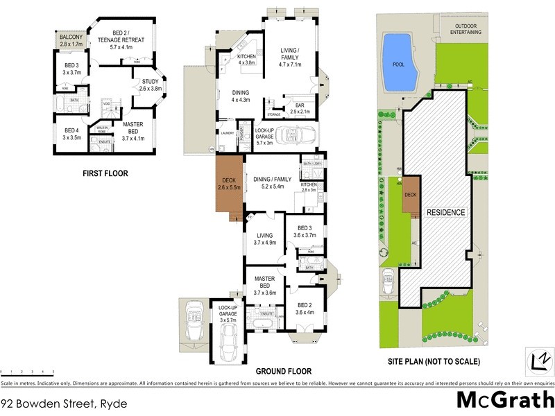 92 Bowden Street, Ryde NSW 2112 Floorplan