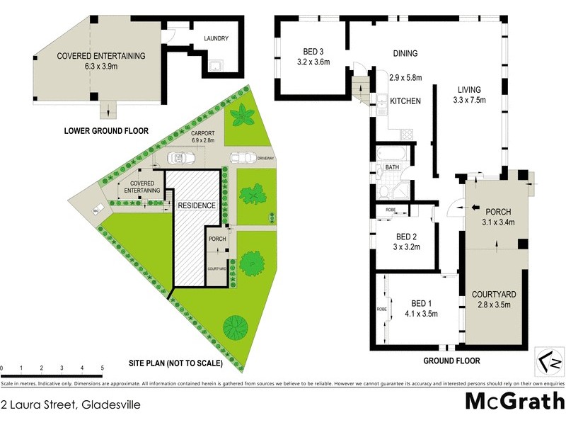2 Laura Street, Gladesville NSW 2111 Floorplan
