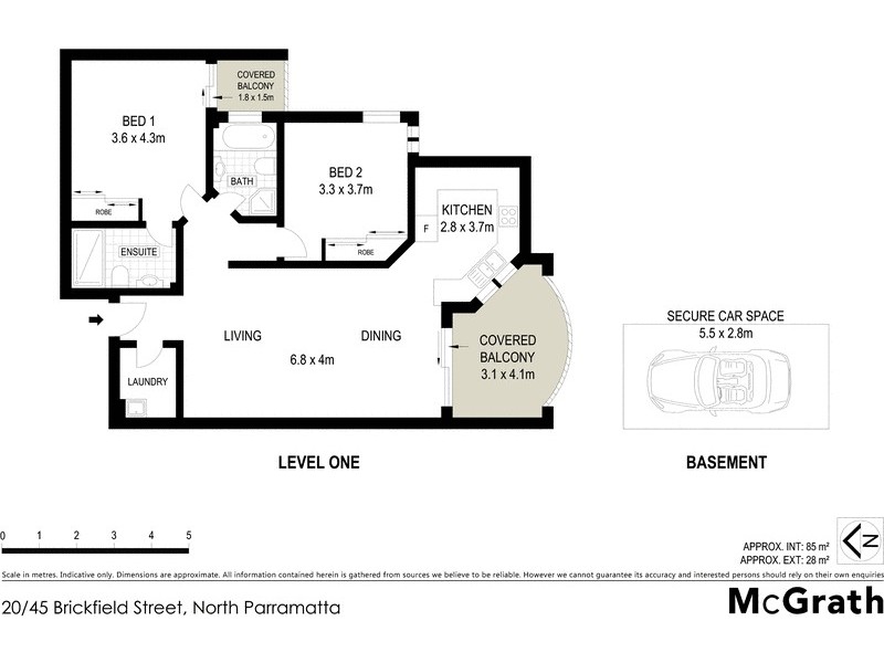 20/45 Brickfield Street, North Parramatta NSW 2151 Floorplan