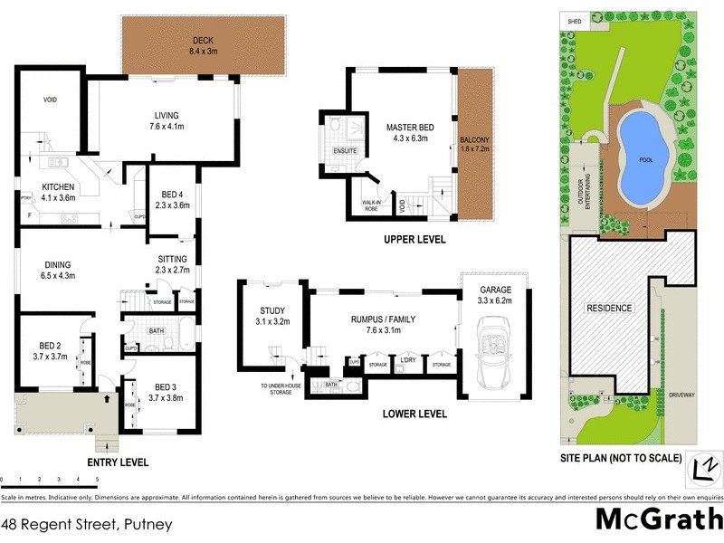 48 Regent Street, Putney NSW 2112 Floorplan
