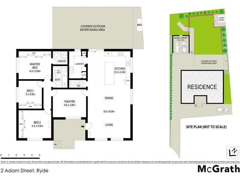 2 Adam Street, Ryde NSW 2112 Floorplan