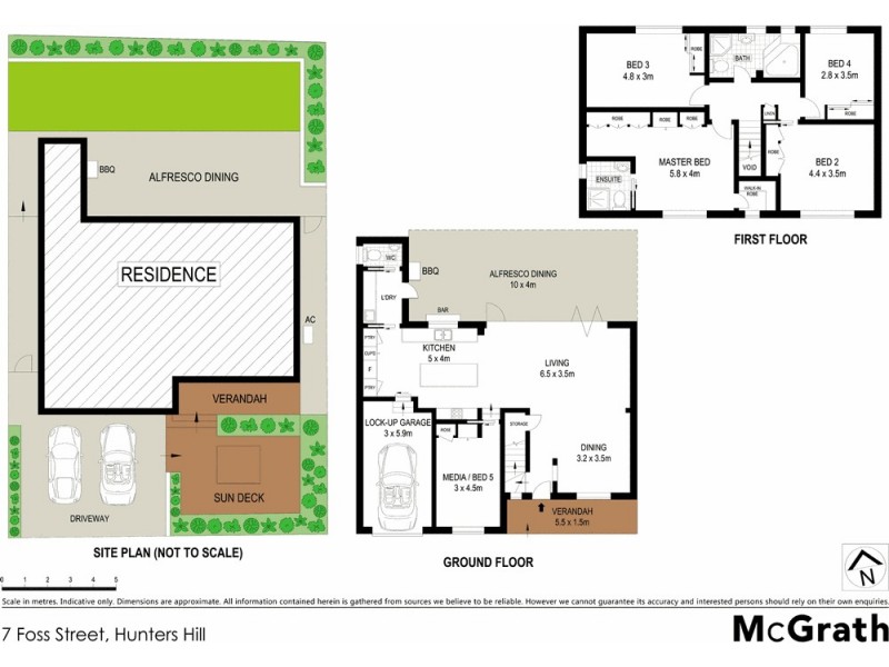 7 Foss Street, Hunters Hill NSW 2110 Floorplan