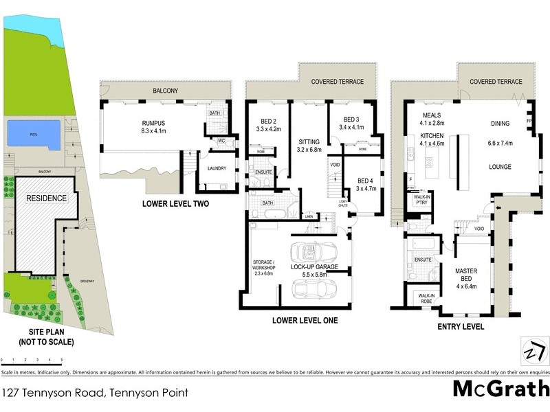 127 Tennyson Road, Tennyson Point NSW 2111 Floorplan