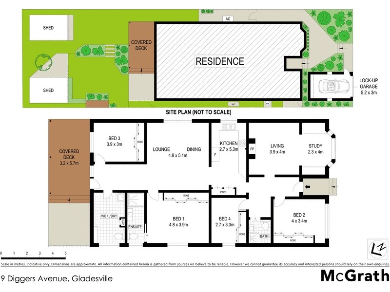 9 Diggers Avenue, Gladesville NSW 2111 Floorplan