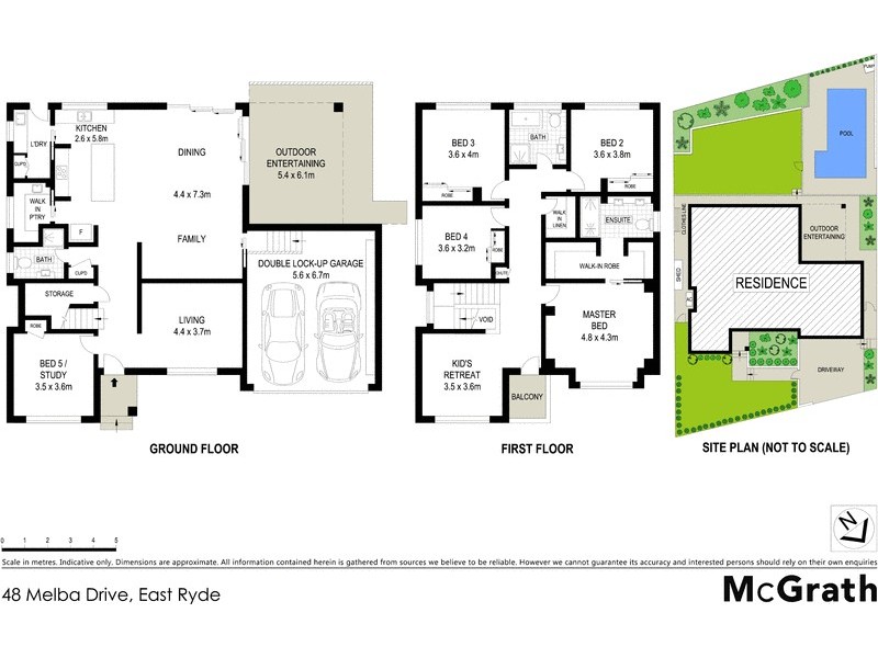 48 Melba Drive, East Ryde NSW 2113 Floorplan