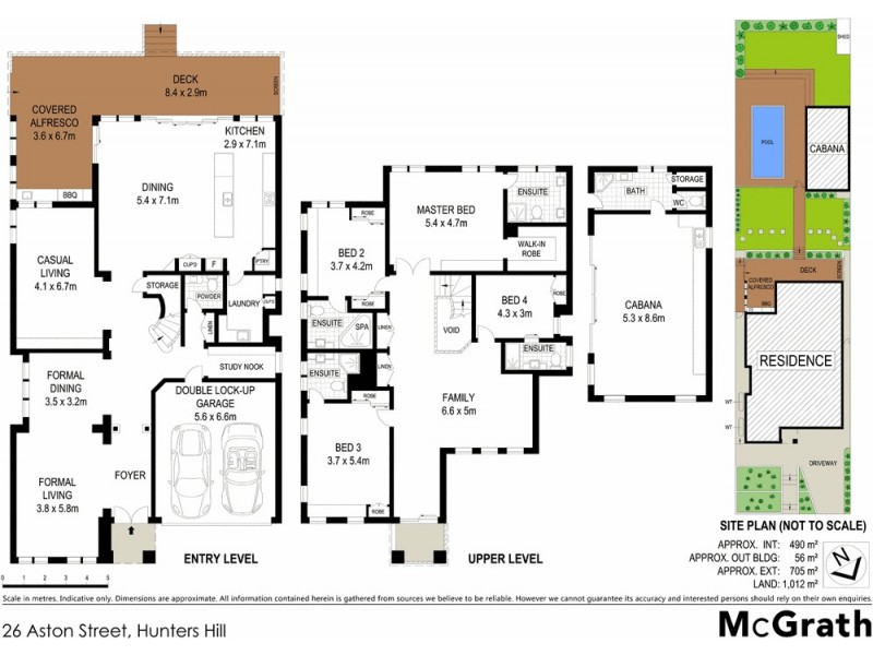 26 Aston Street, Hunters Hill NSW 2110 Floorplan