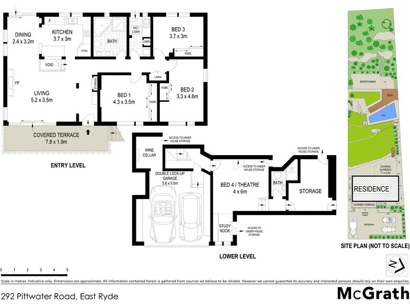 292 Pittwater Road, East Ryde NSW 2113 Floorplan