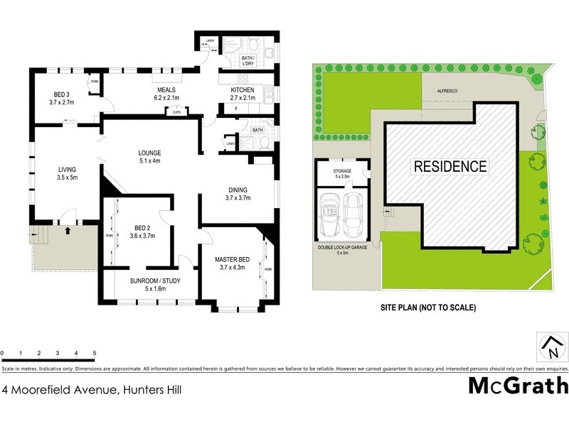 4 Moorefield Avenue, Hunters Hill NSW 2110 Floorplan