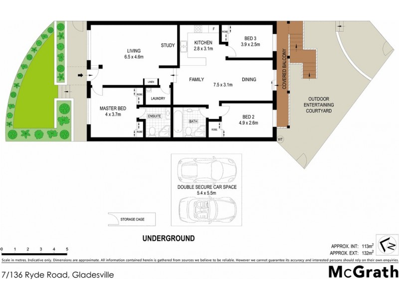 7/136 Ryde Road, Gladesville NSW 2111 Floorplan