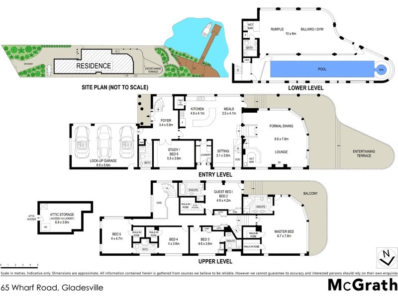 65 Wharf Road, Gladesville NSW 2111 Floorplan