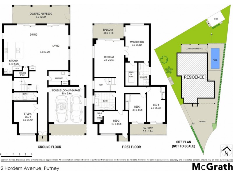 2 Hordern Avenue, Putney NSW 2112 Floorplan