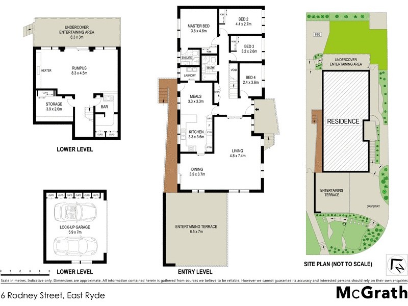 6 Rodney Street, East Ryde NSW 2113 Floorplan