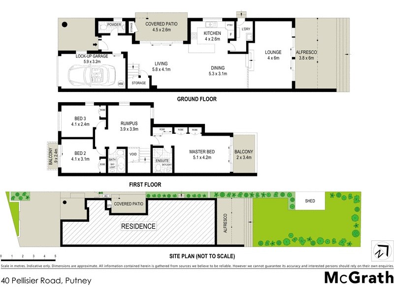 40 Pellisier Road, Putney NSW 2112 Floorplan