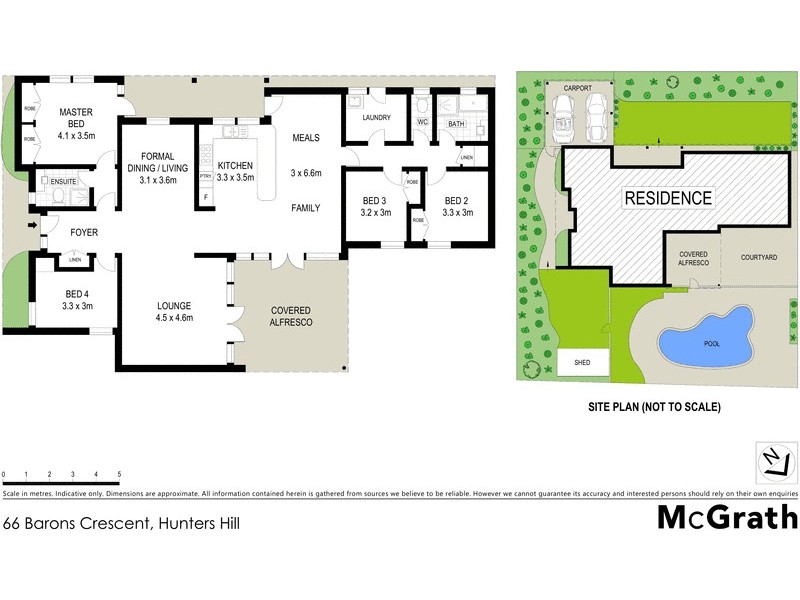 66 Barons Crescent, Hunters Hill NSW 2110 Floorplan
