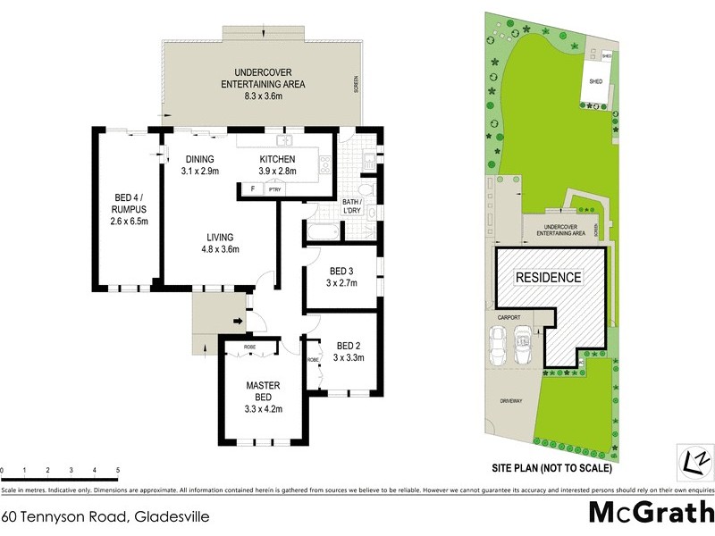 60 Tennyson Road, Gladesville NSW 2111 Floorplan