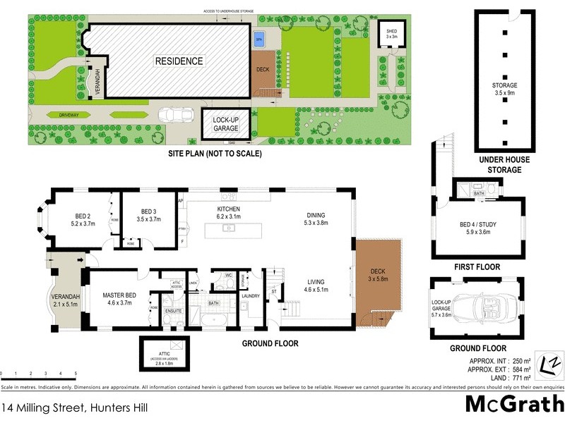14 Milling Street, Hunters Hill NSW 2110 Floorplan