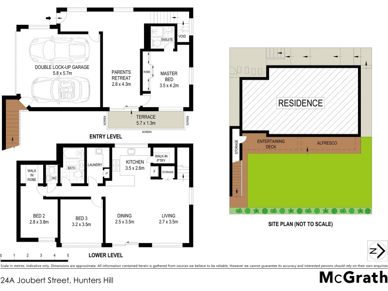 24A Joubert Street, Hunters Hill NSW 2110 Floorplan
