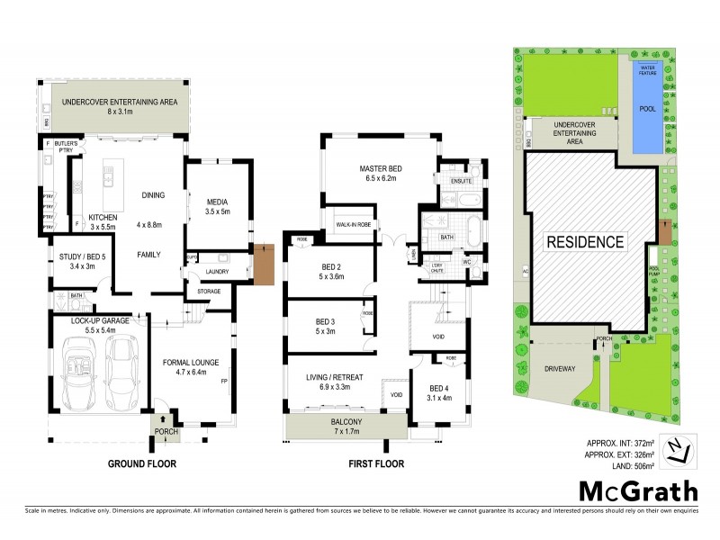 31 Barons Crescent, Hunters Hill NSW 2110 Floorplan