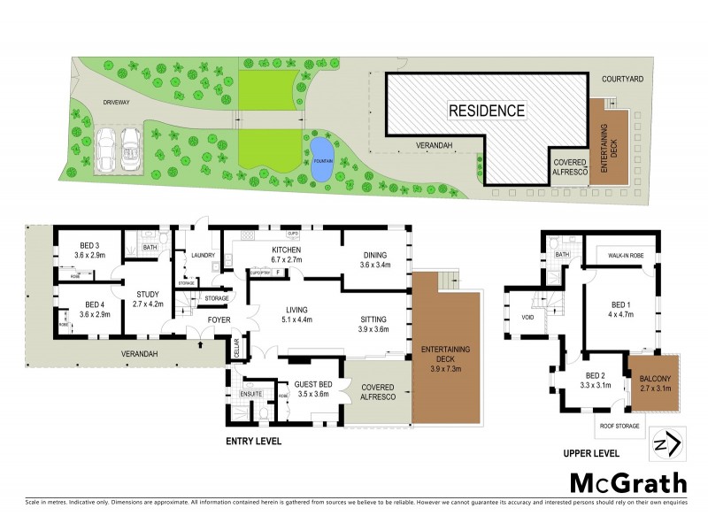 1 Browns Lane, Hunters Hill NSW 2110 Floorplan
