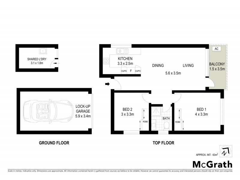 5/4 Coulter Street, Gladesville NSW 2111 Floorplan
